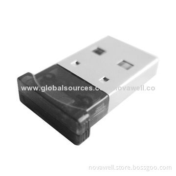 Mini Bluetooth Adapter with BT V4.0 Version, Supports Plug & Play